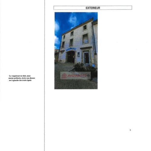 Photo du bien : Bien mixte 315 m² à SAINT ANDRE DE SANGONIS (34) – vente aux enchères le 12 octobre 2026