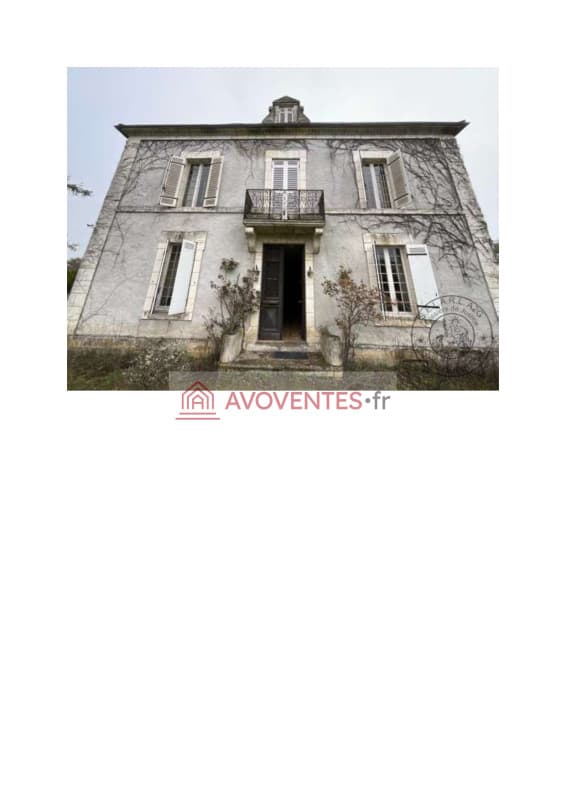 Photo du bien : Maison 215 m² à La Tour-Blanche-Cercles (24) – vente aux enchères le 1 décembre 2026