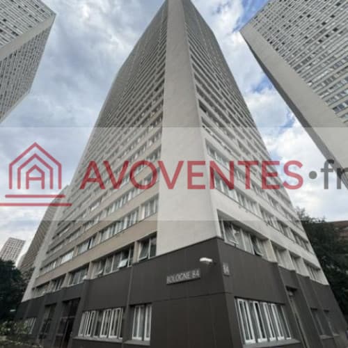 Photo du bien : Appartement 45 m² à Paris (75) – vente au tribunal le 26 novembre 2026